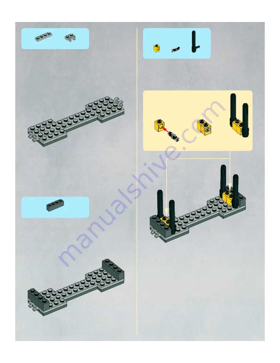 LEGO STAR WARS 7879 Building Instructions Download Page 12