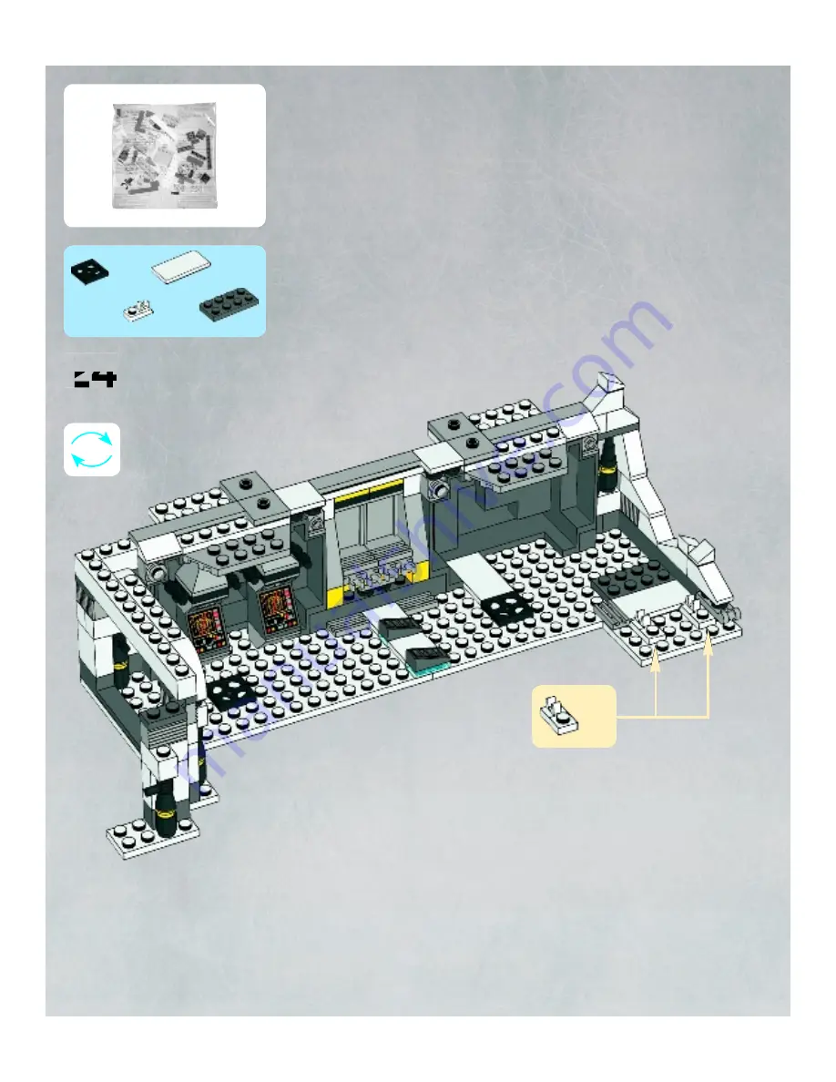 LEGO STAR WARS 7879 Building Instructions Download Page 44