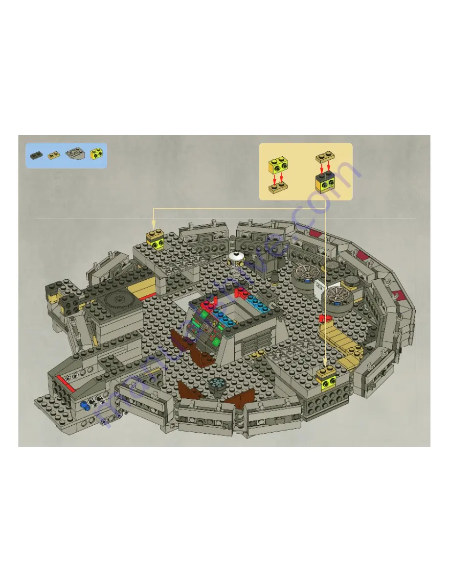 LEGO STAR WARS 7961 Building Instructions Download Page 80