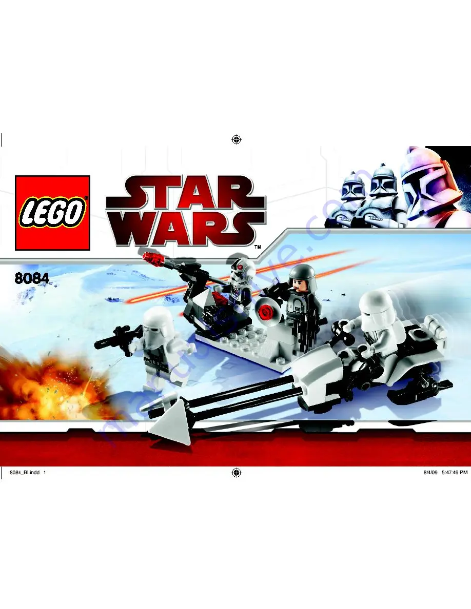 LEGO Star Wars 8084 Building Instructions Download Page 1