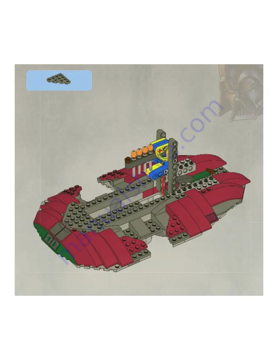 LEGO STAR WARS 8097 Building Instructions Download Page 47