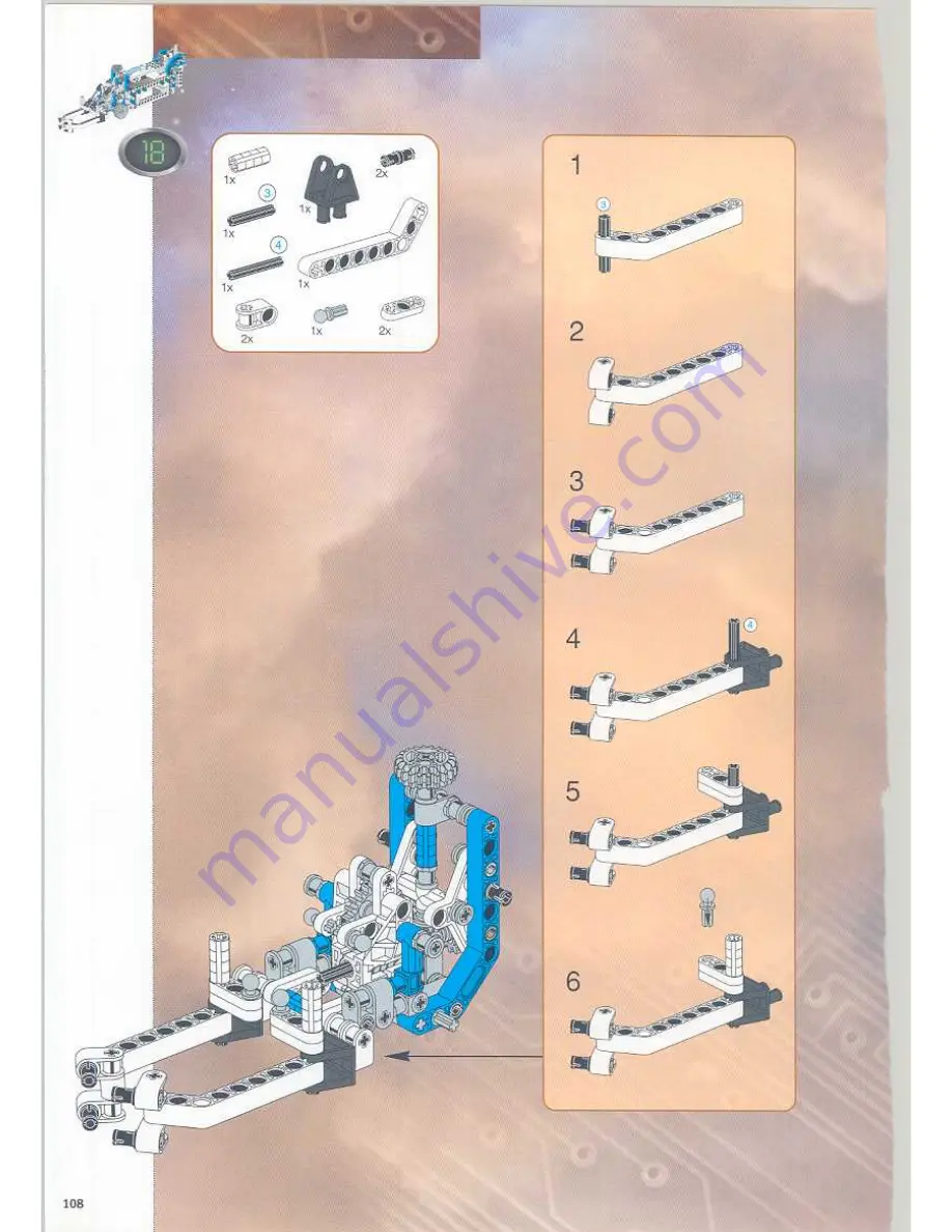 LEGO Star wars 9748 Assembly Manual Download Page 107