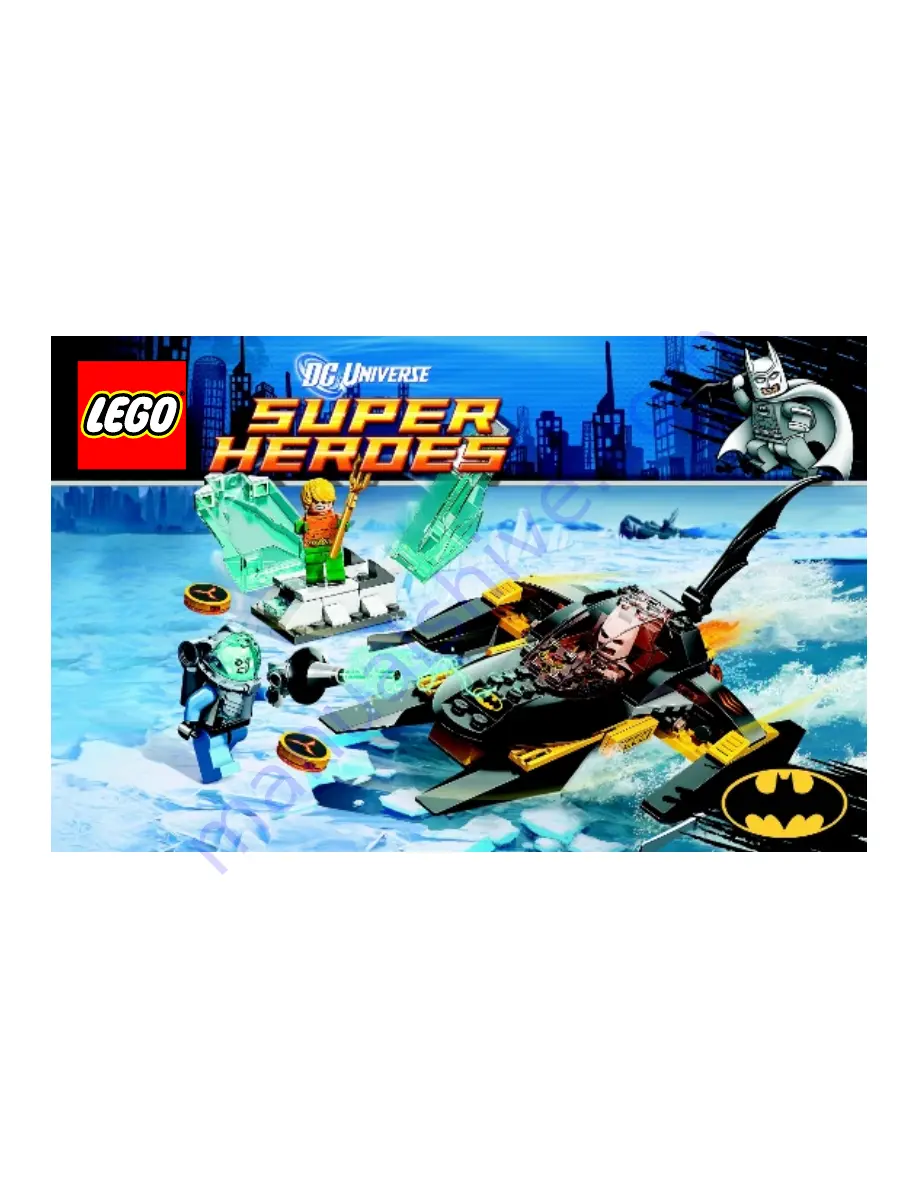 LEGO Super Herdes 76000 Assambly Manual Download Page 1