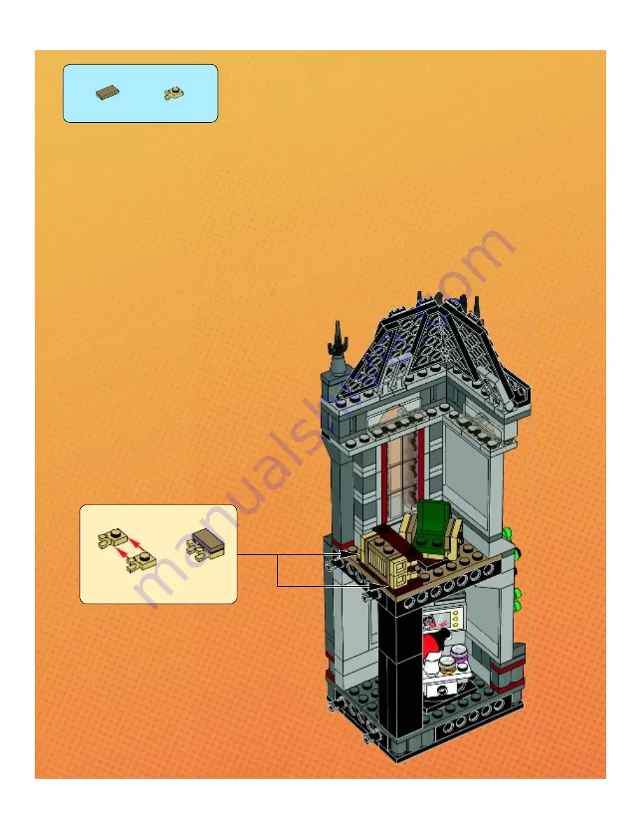 LEGO SUPER HEROES 10937 Building Instructions Download Page 67