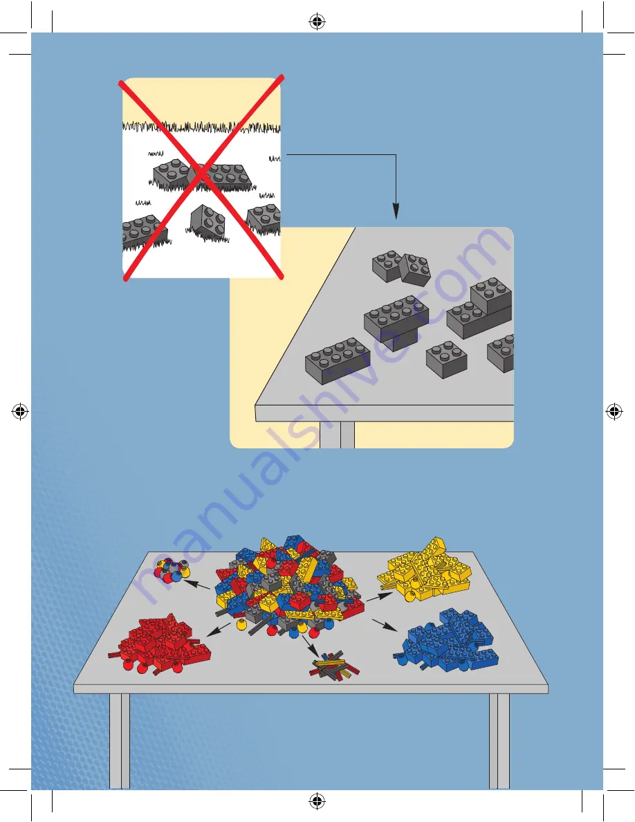 LEGO Super Heroes 6862 Assembly Manual Download Page 2