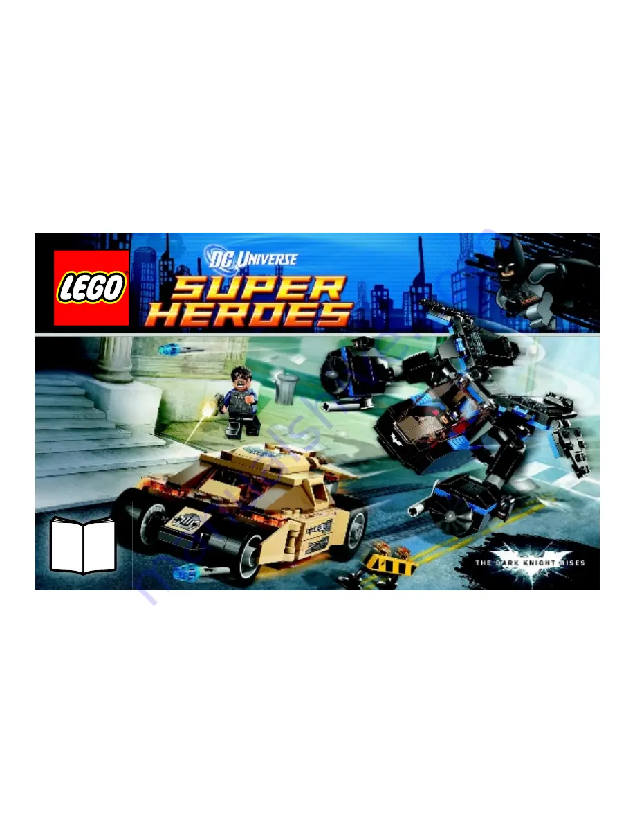 LEGO Super heroes 76001 Assembly Download Page 1