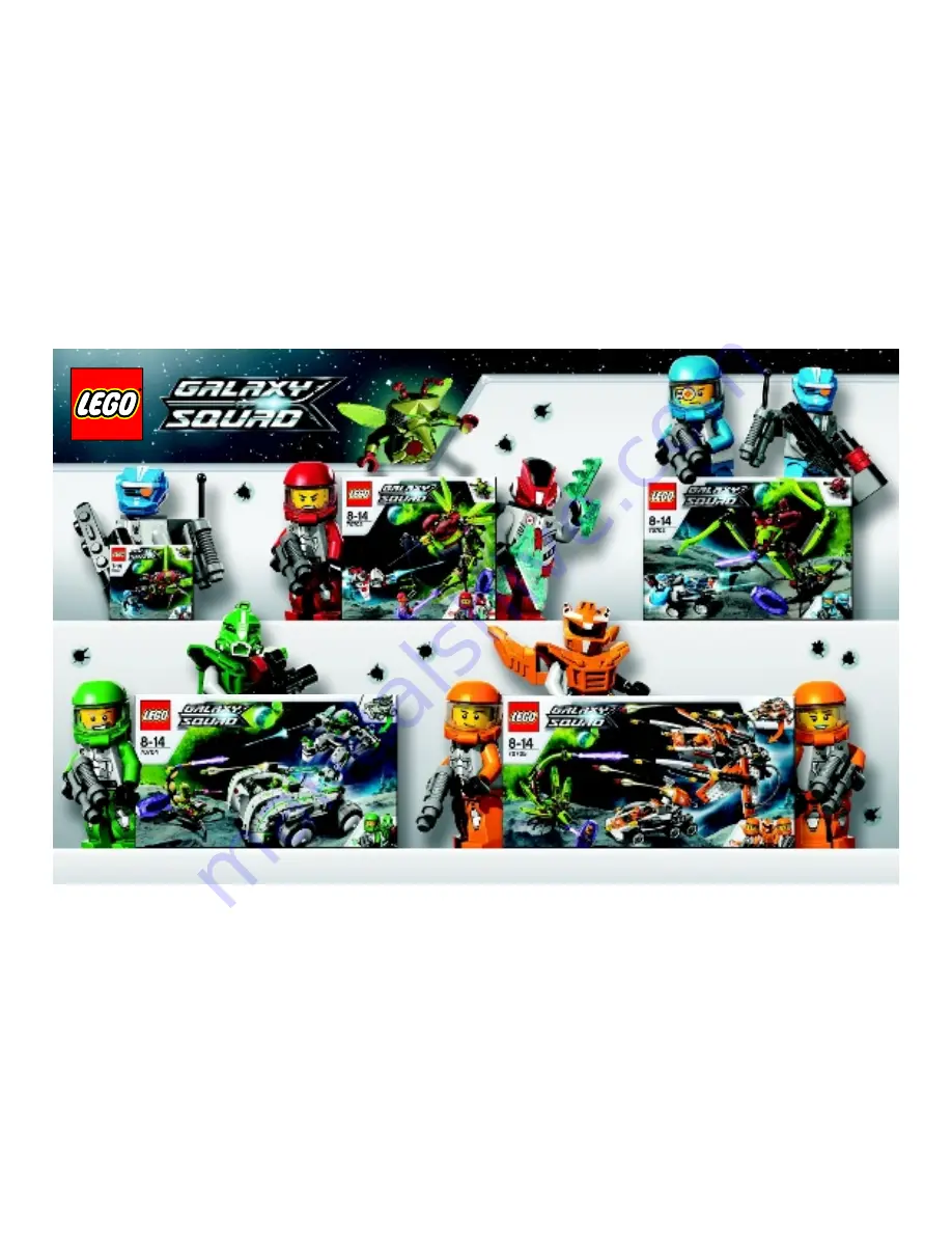 LEGO Super heroes 76001 Assembly Download Page 54