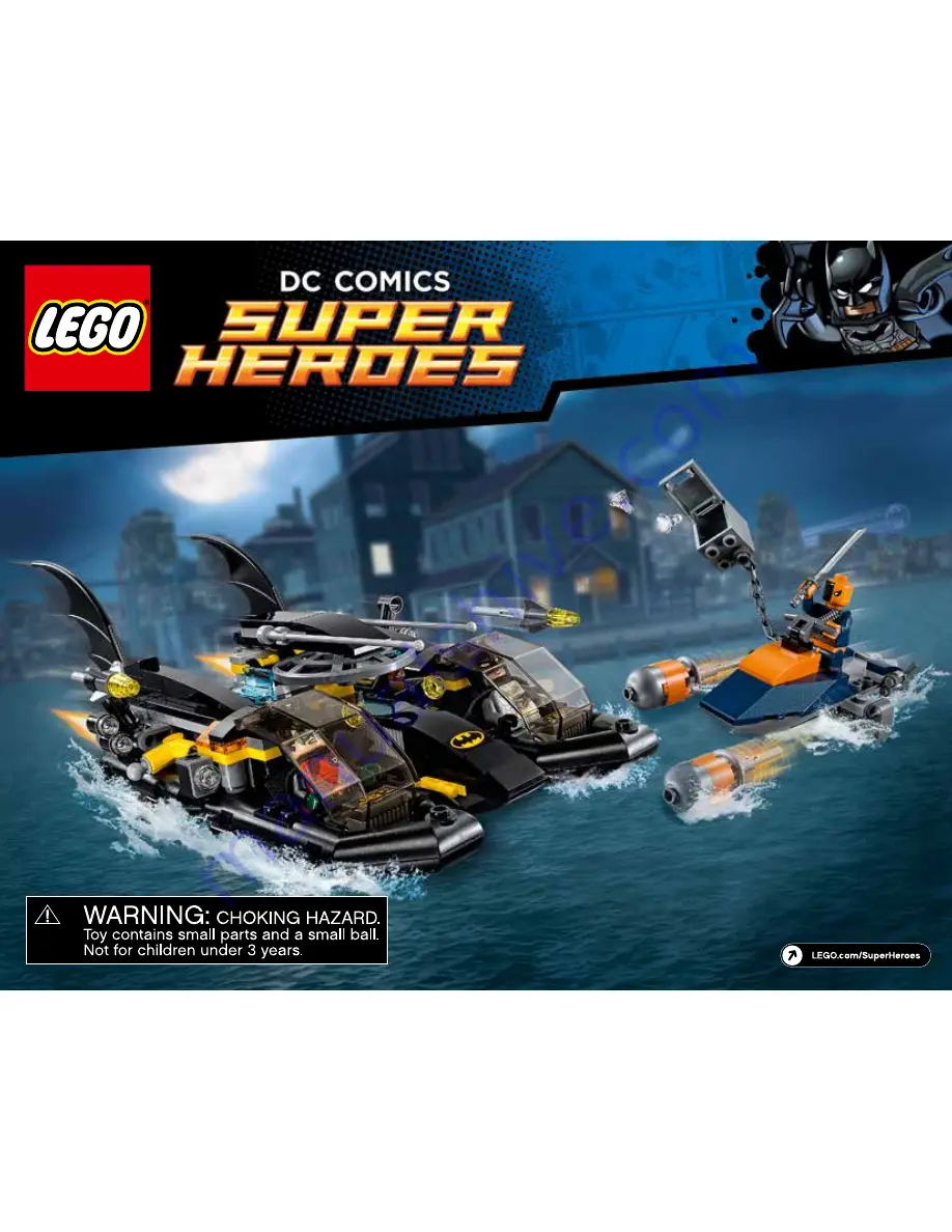 LEGO SUPER HEROES 76034 Instructions Manual Download Page 1