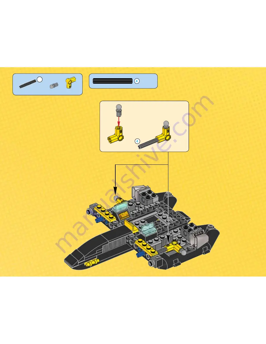 LEGO SUPER HEROES 76034 Instructions Manual Download Page 47