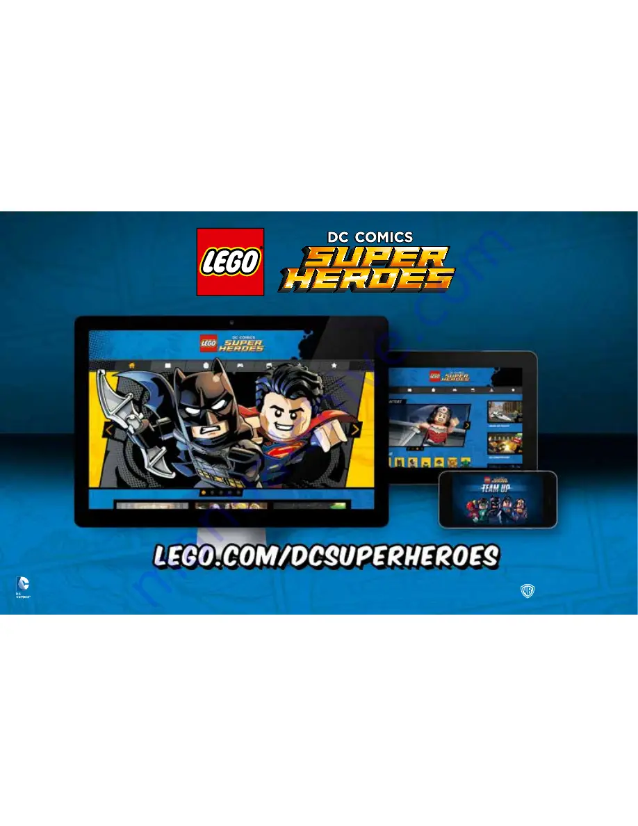 LEGO SUPER HEROES 76046 DC COMICS Instructions Manual Download Page 35