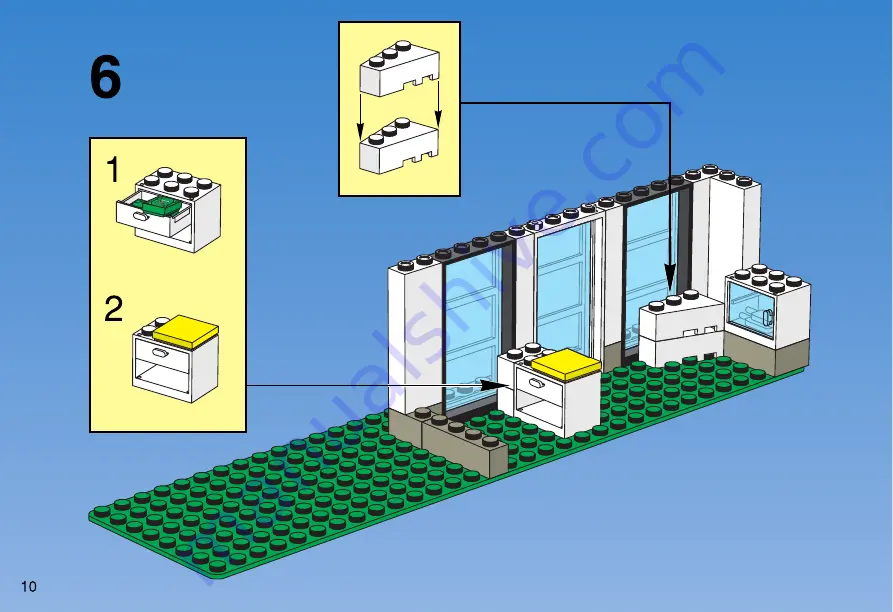 LEGO System 1254 Скачать руководство пользователя страница 10