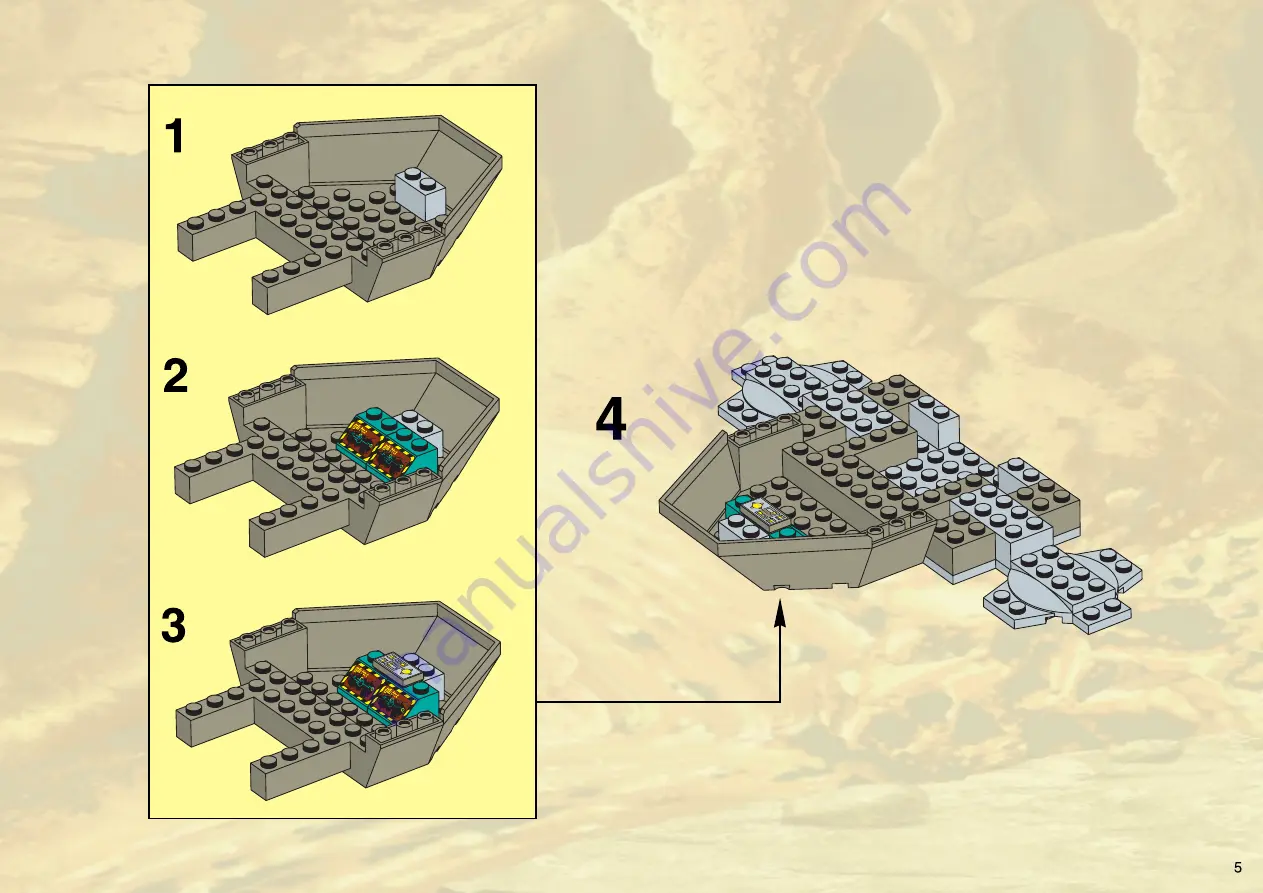 LEGO System 4980 Скачать руководство пользователя страница 5