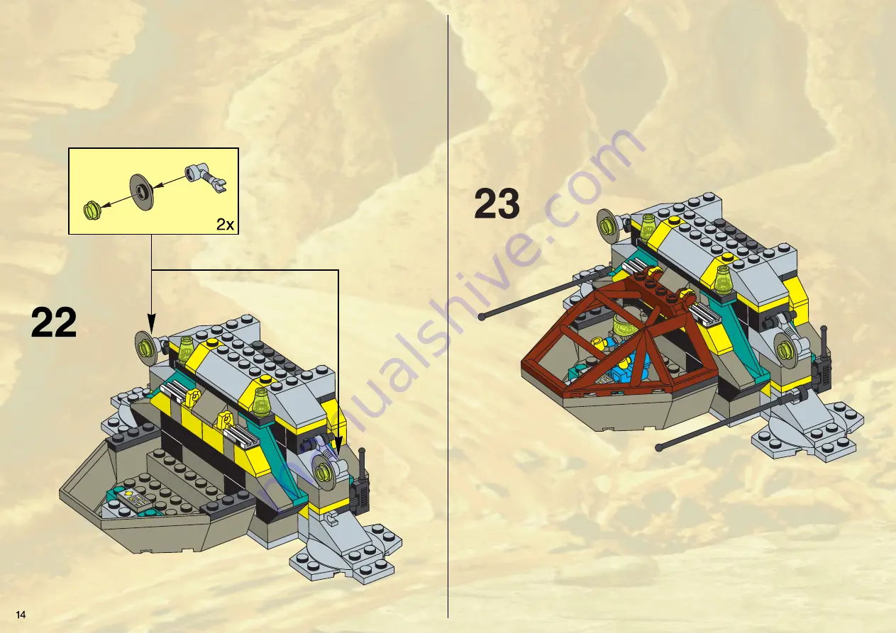 LEGO System 4980 Скачать руководство пользователя страница 14