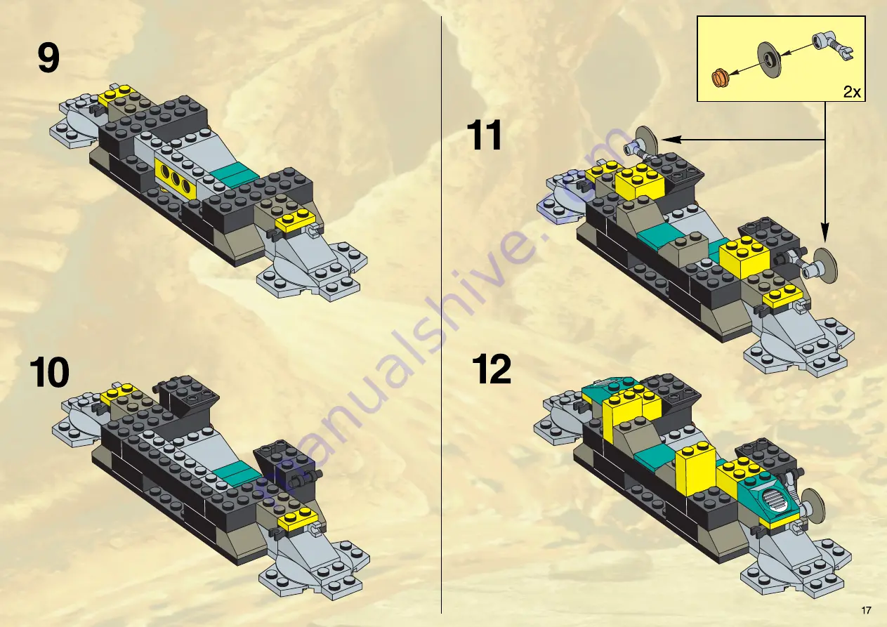 LEGO System 4980 Скачать руководство пользователя страница 17