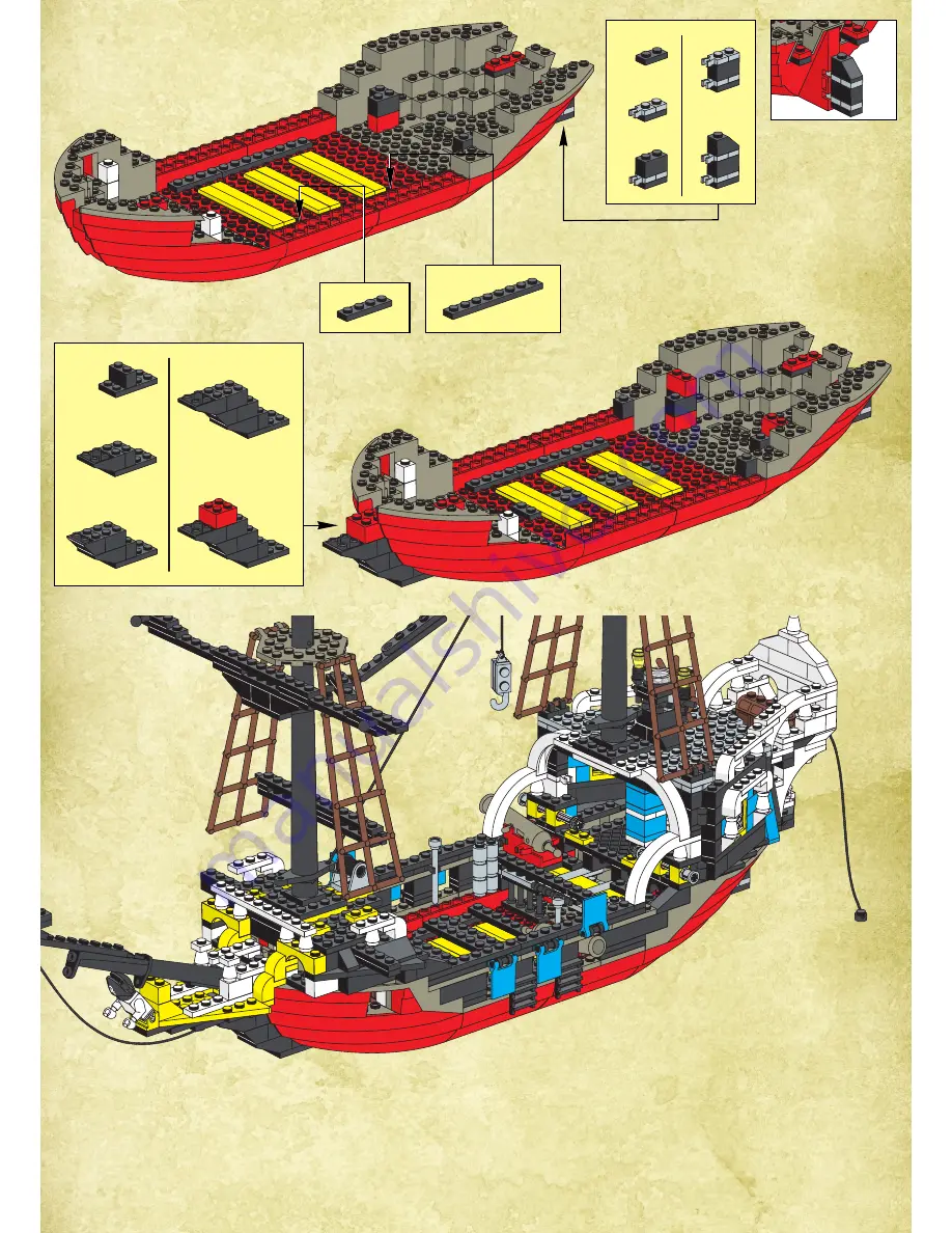 LEGO SYSTEM 6289 Скачать руководство пользователя страница 6