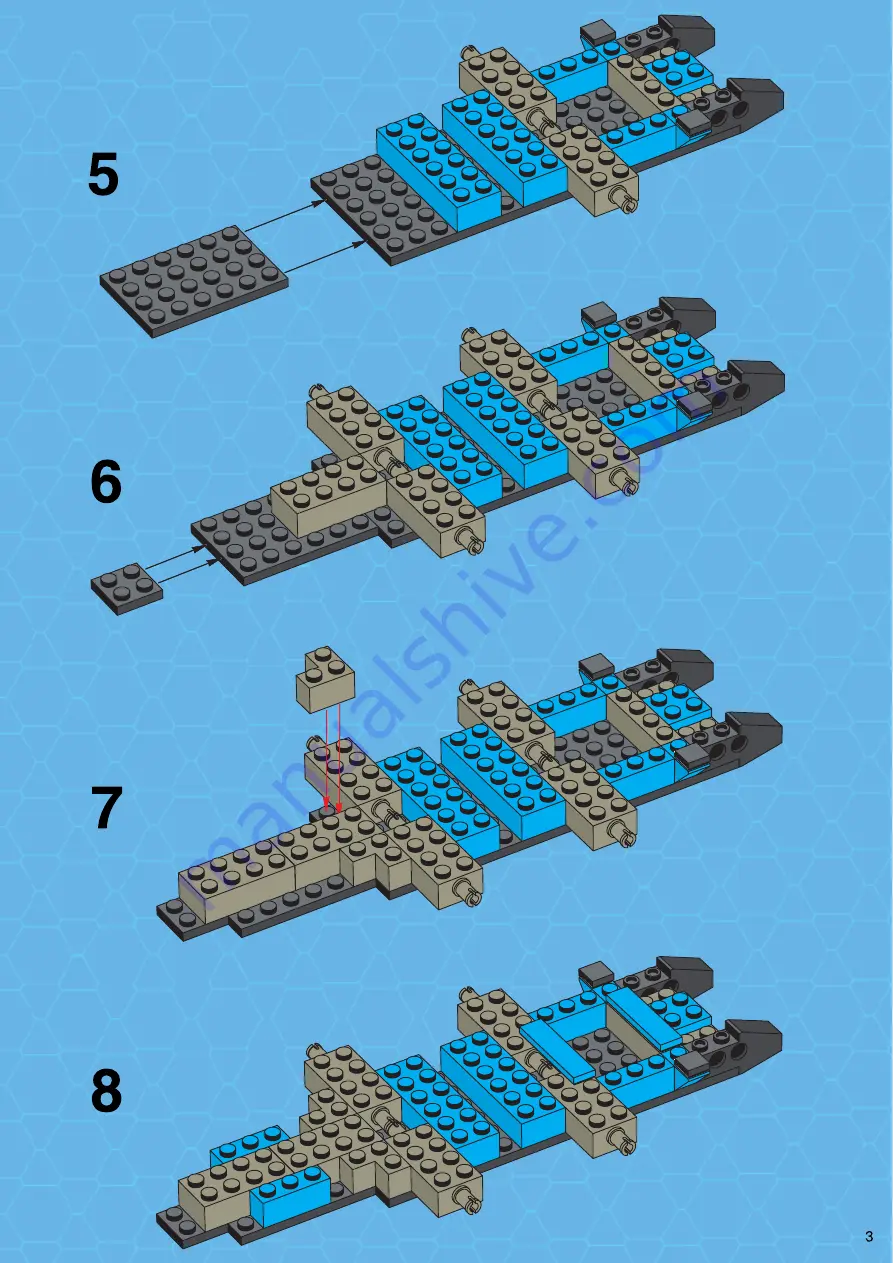 LEGO SYSTEM 6919 Скачать руководство пользователя страница 3