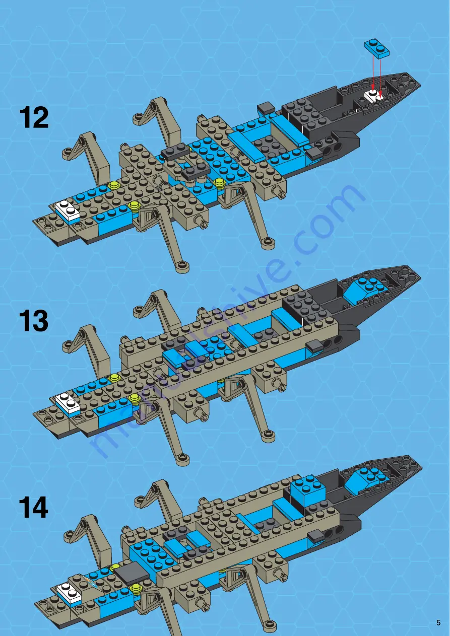 LEGO SYSTEM 6919 Скачать руководство пользователя страница 5