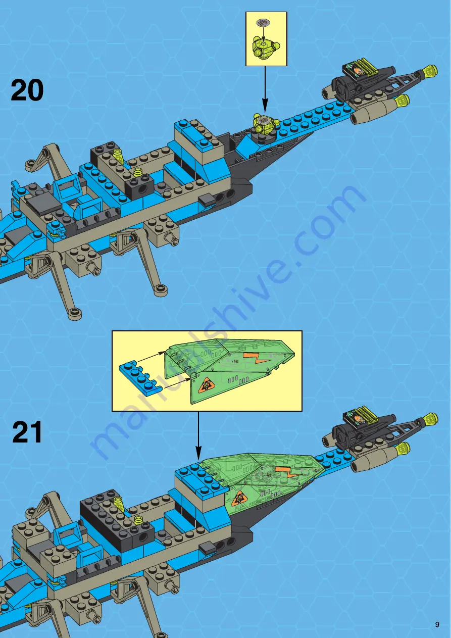 LEGO SYSTEM 6919 Скачать руководство пользователя страница 9