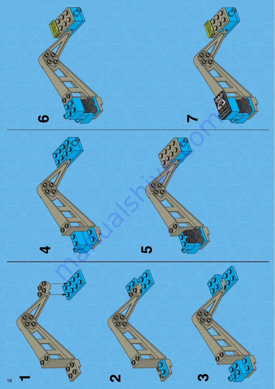 LEGO SYSTEM 6919 Скачать руководство пользователя страница 16