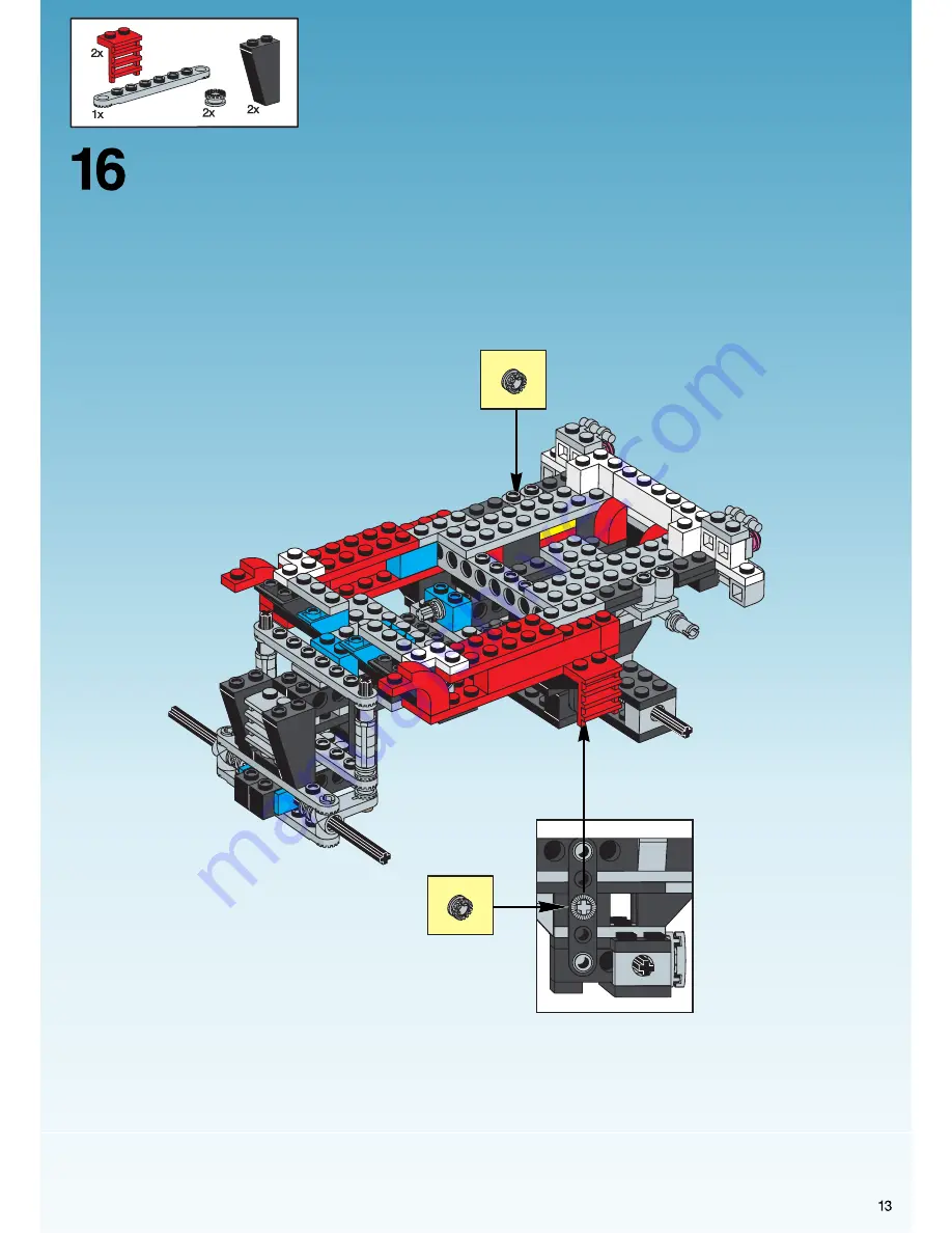 LEGO System Model Team 5561 Скачать руководство пользователя страница 13