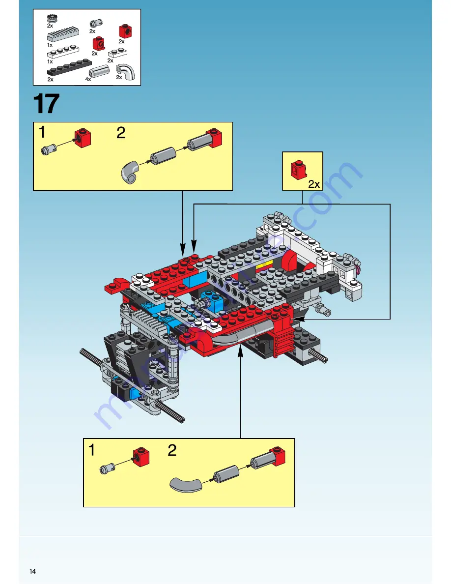 LEGO System Model Team 5561 Скачать руководство пользователя страница 14