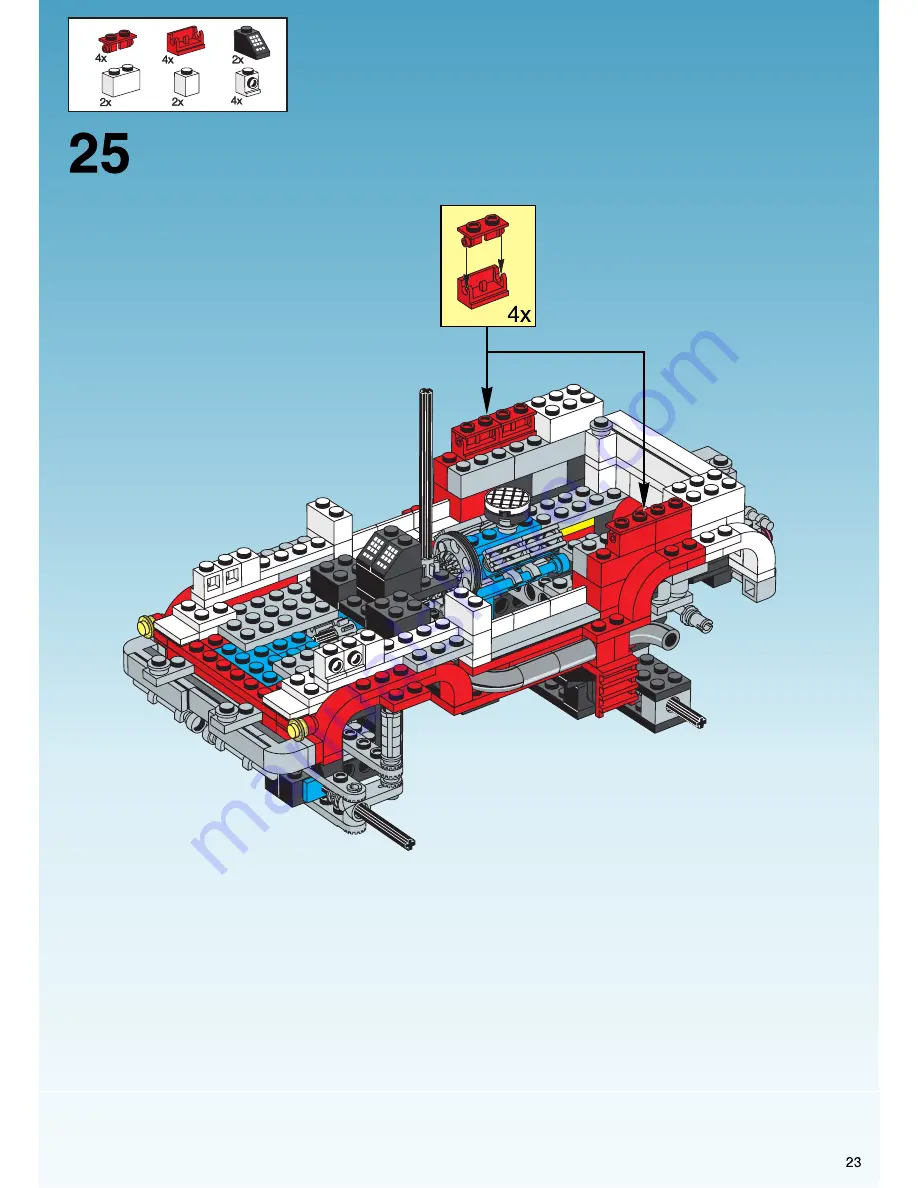 LEGO System Model Team 5561 Building Instructions Download Page 23