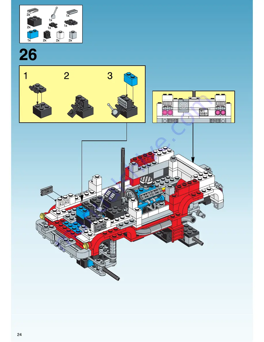 LEGO System Model Team 5561 Скачать руководство пользователя страница 24