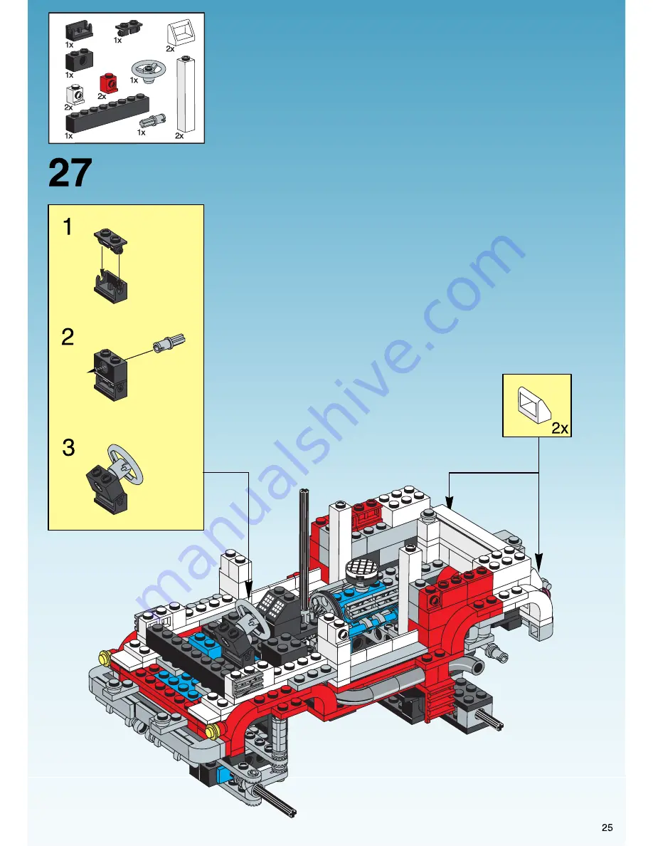 LEGO System Model Team 5561 Building Instructions Download Page 25