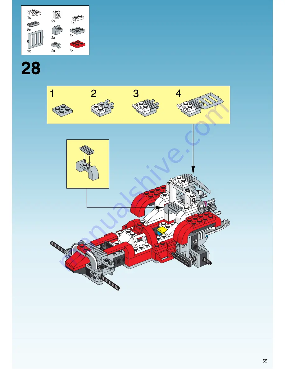 LEGO System Model Team 5561 Скачать руководство пользователя страница 55