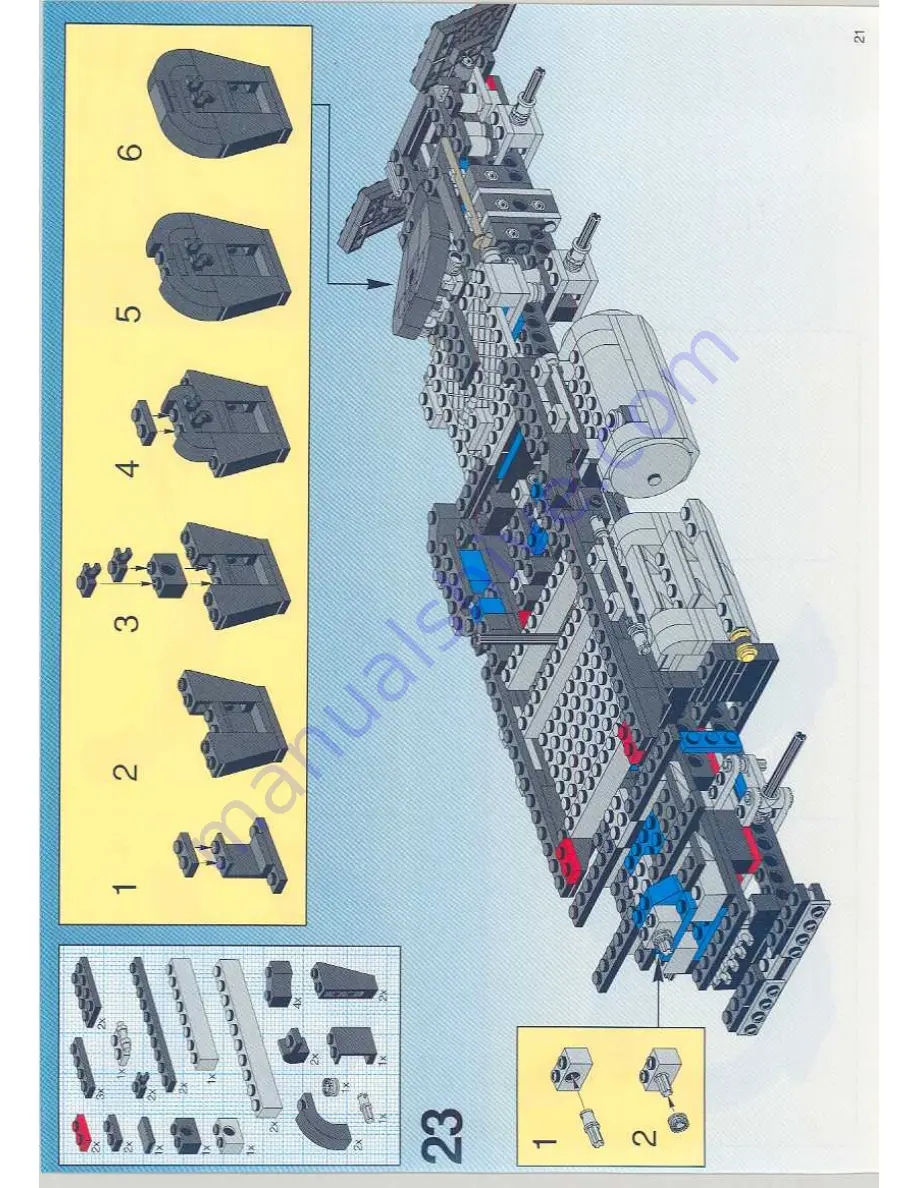 LEGO System Model Team 5571 Скачать руководство пользователя страница 21