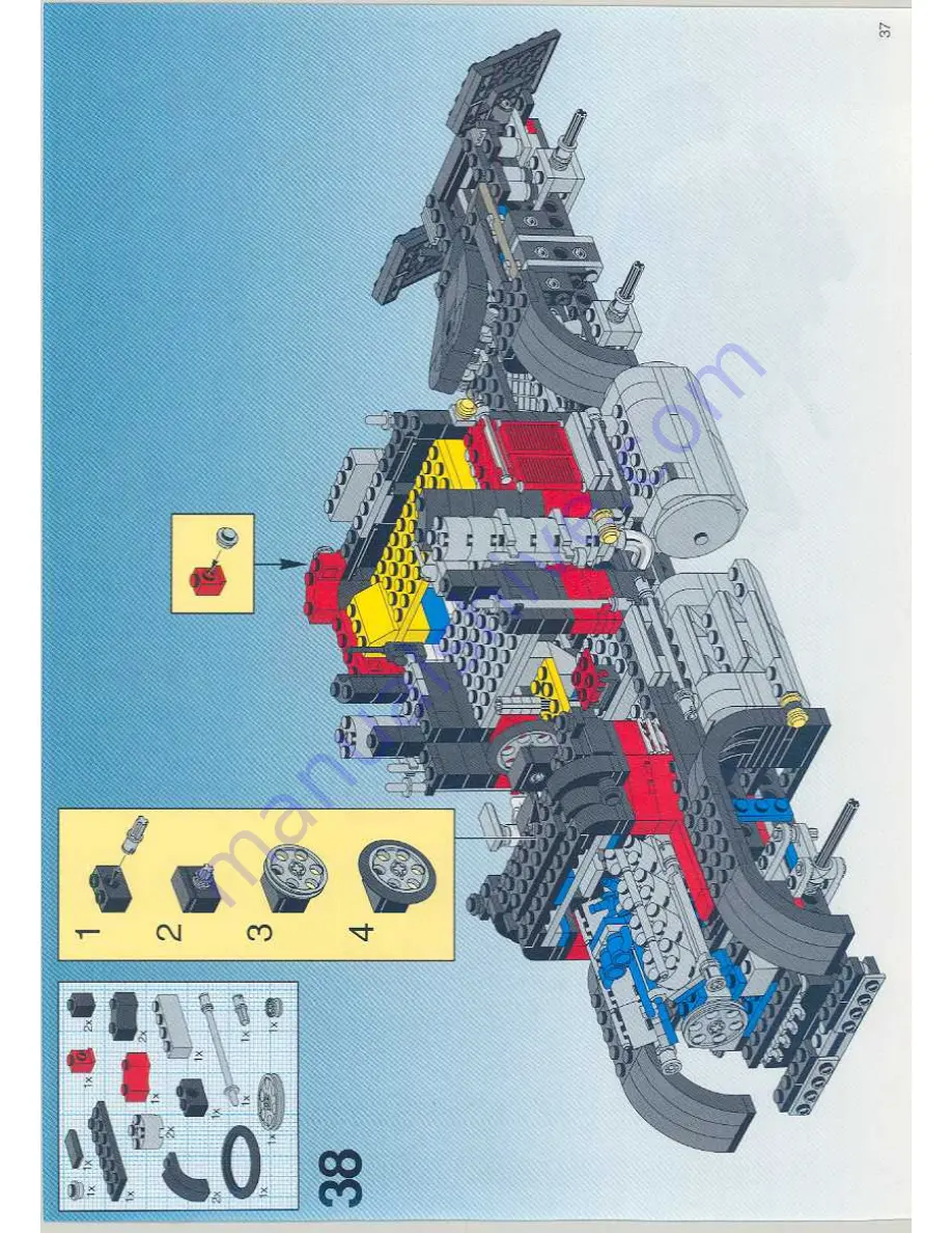 LEGO System Model Team 5571 Скачать руководство пользователя страница 37