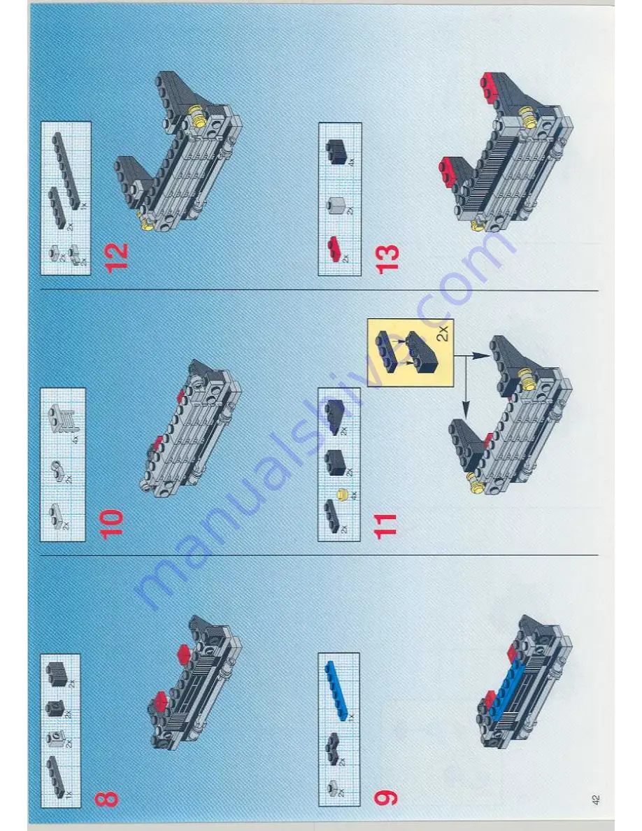 LEGO System Model Team 5571 Скачать руководство пользователя страница 42