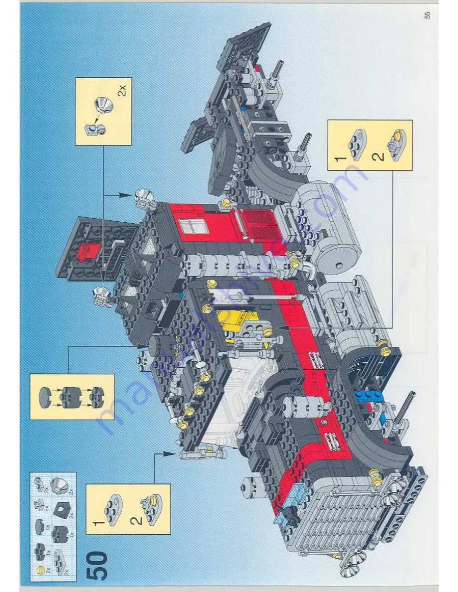 LEGO System Model Team 5571 Building Instructions Download Page 55