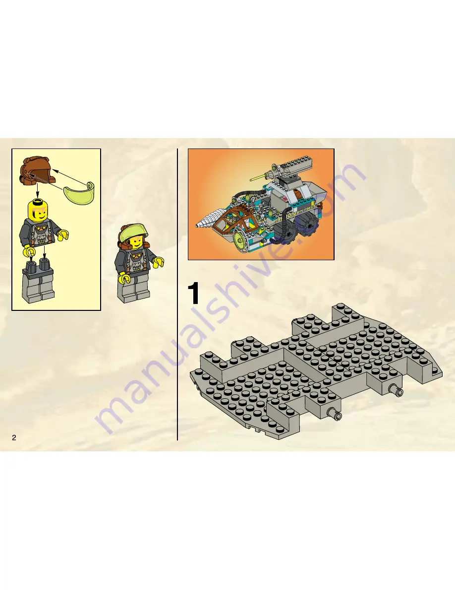 LEGO System Series 4970 Скачать руководство пользователя страница 2