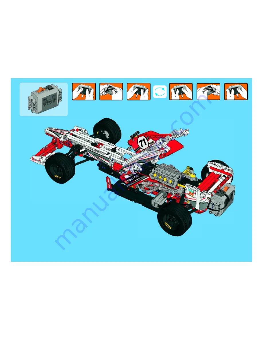 LEGO Technic 42000 Скачать руководство пользователя страница 45