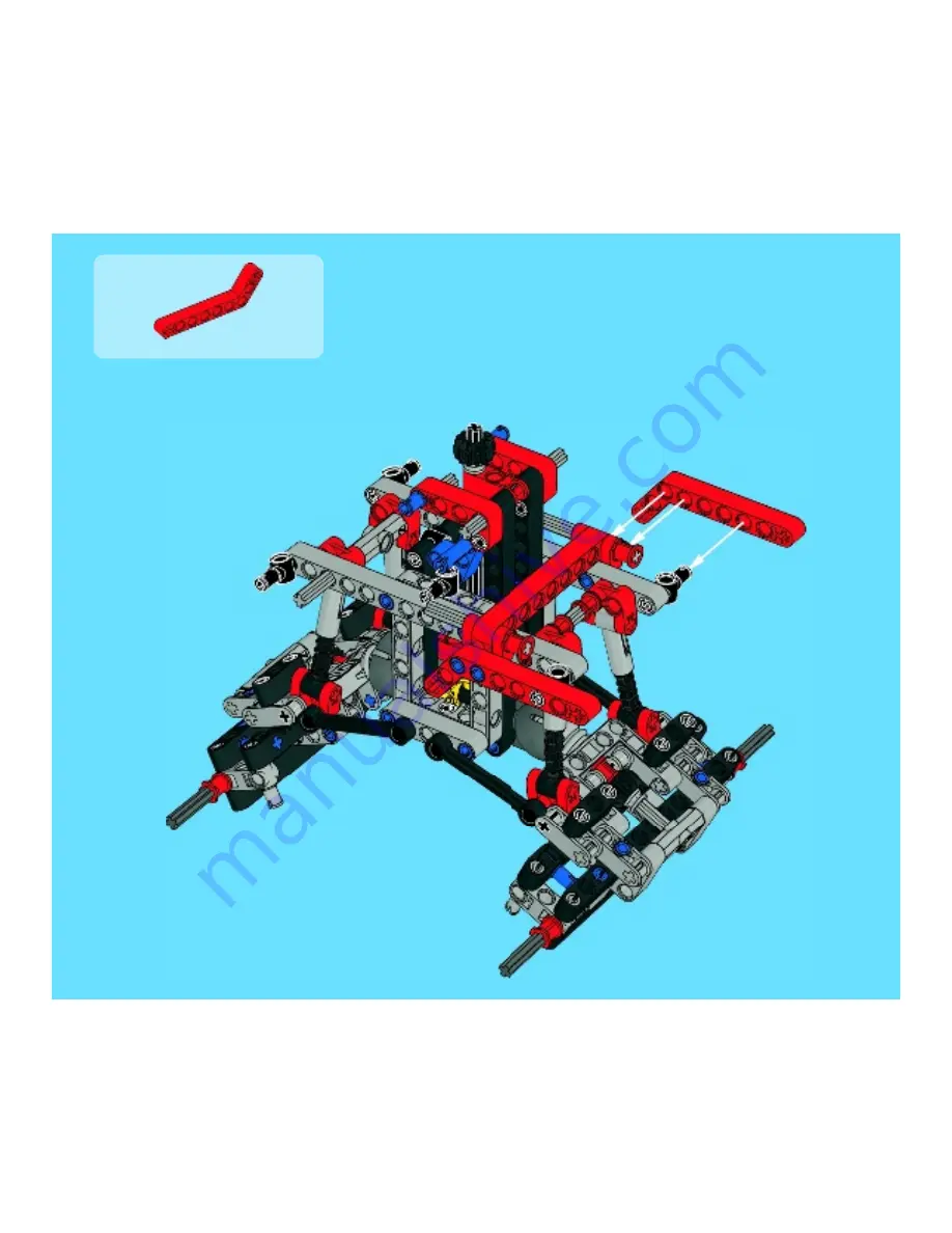 LEGO Technic 42005 Instructions Manual Download Page 49