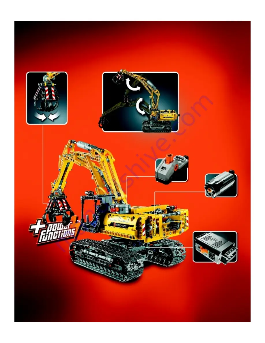 LEGO Technic 42006 Assembly Manual Download Page 42