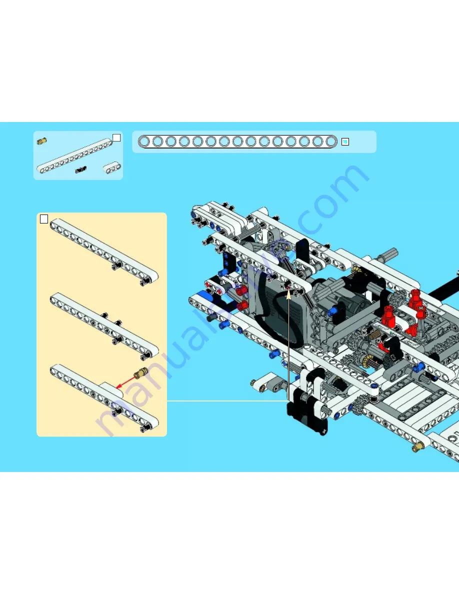 LEGO Technic 42025 Скачать руководство пользователя страница 61