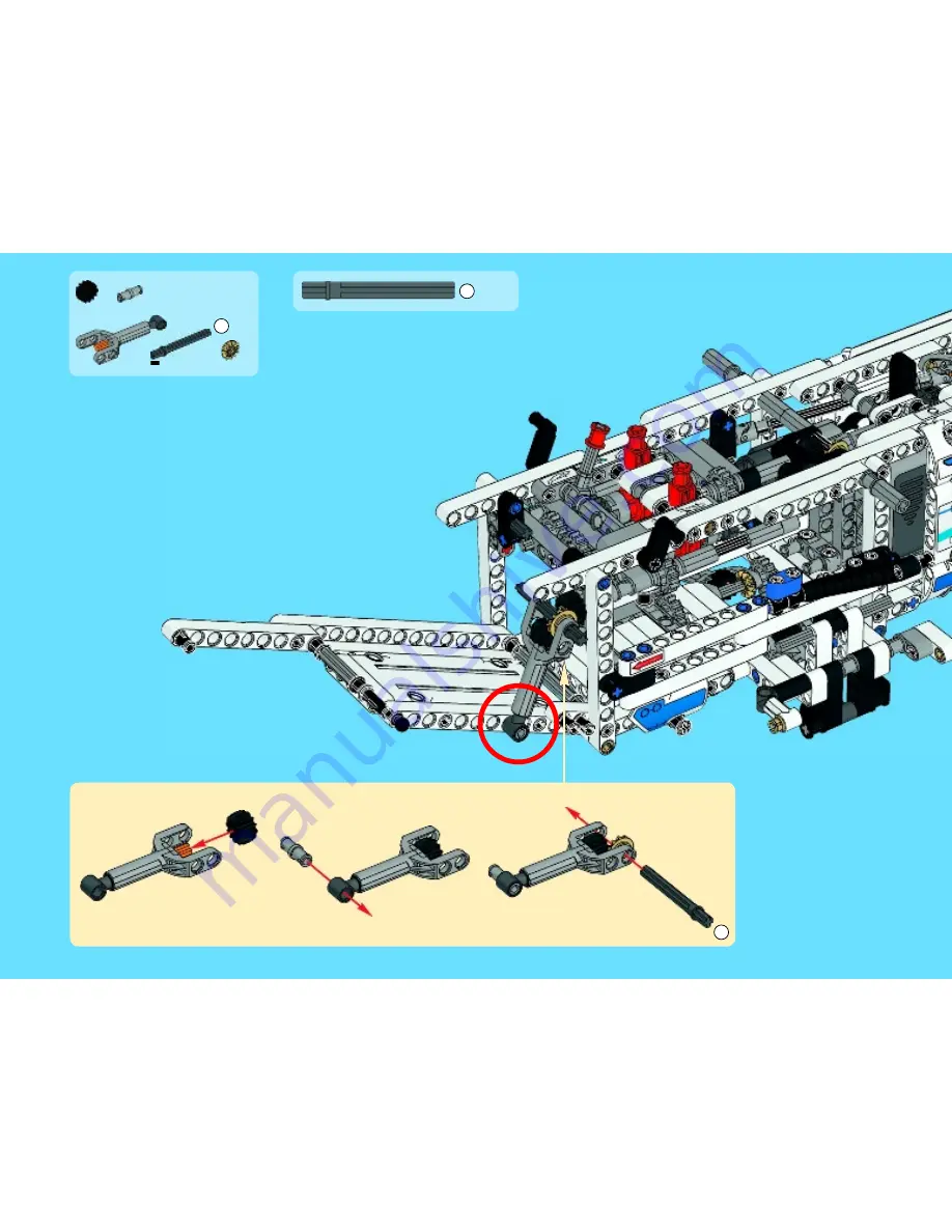 LEGO Technic 42025 Скачать руководство пользователя страница 71