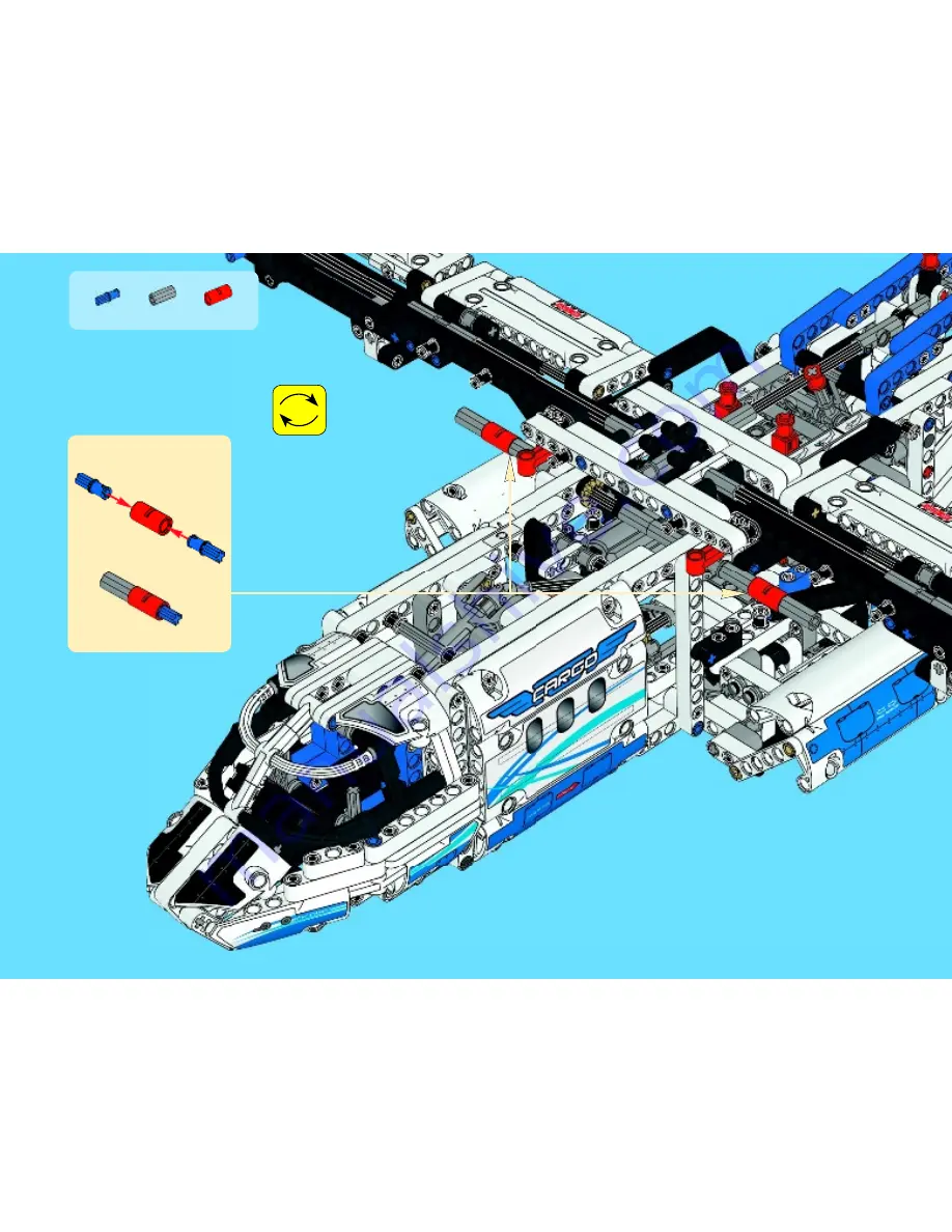 LEGO Technic 42025 Instructions For Use Manual Download Page 191