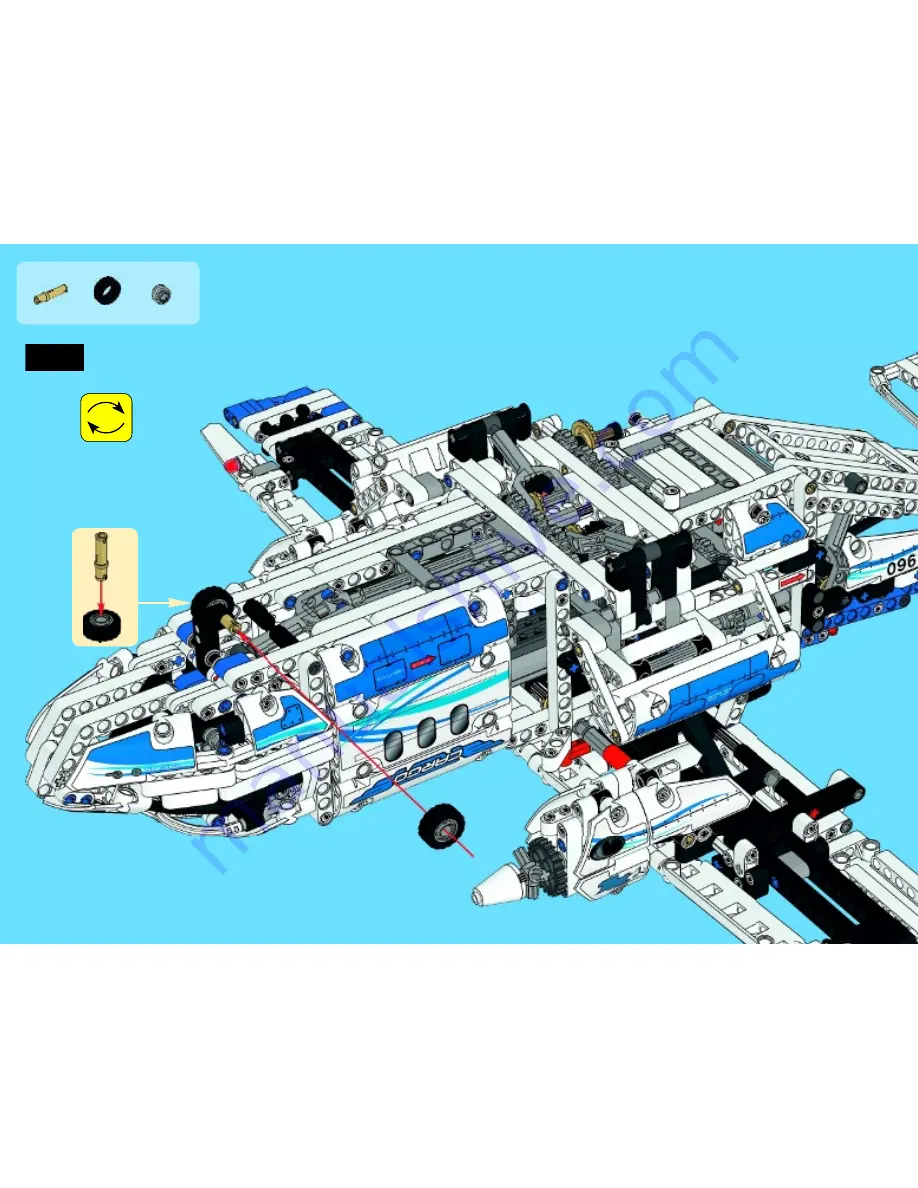 LEGO Technic 42025 Instructions For Use Manual Download Page 216