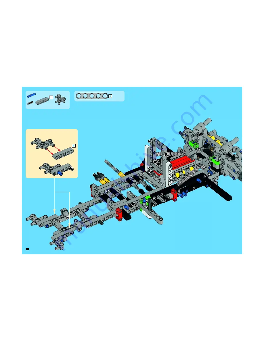 LEGO TECHNIC 42039 Скачать руководство пользователя страница 54