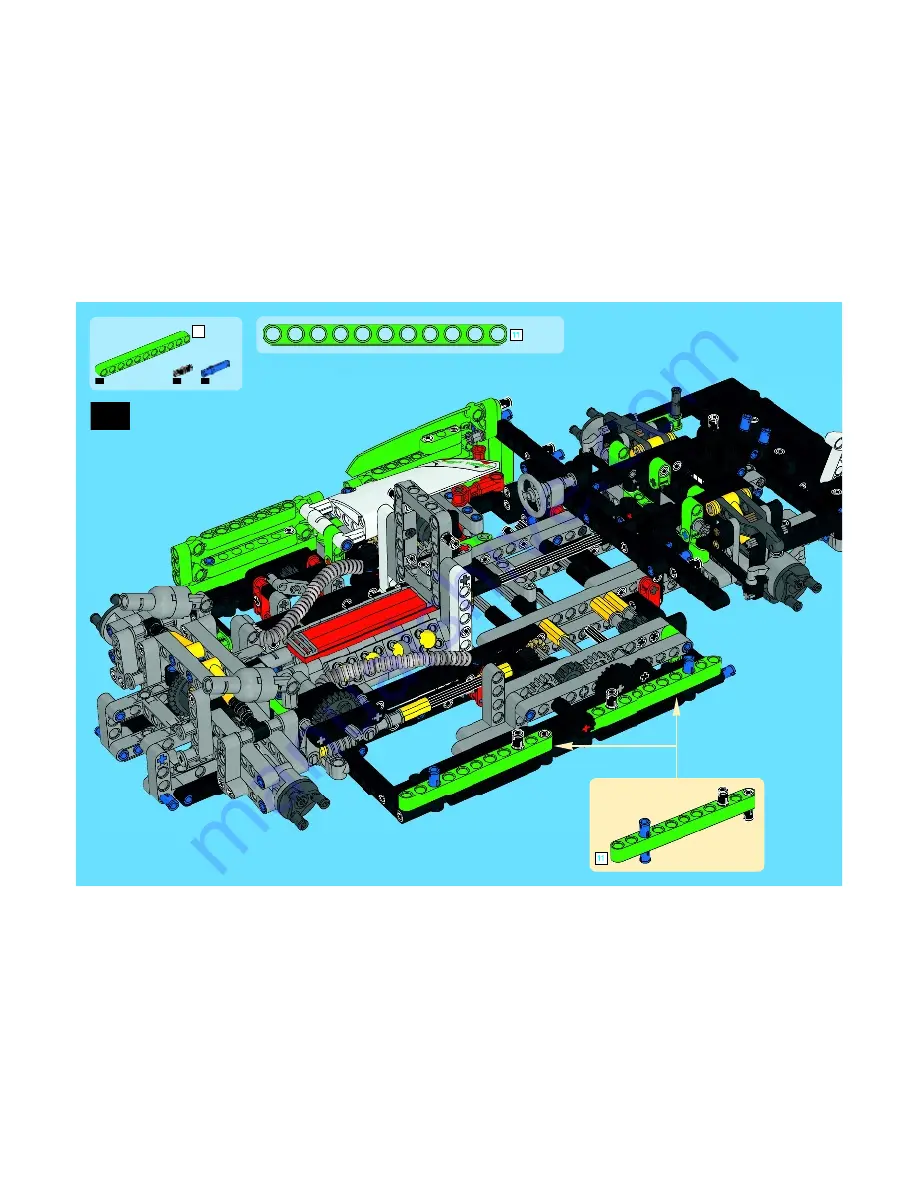 LEGO TECHNIC 42039 Building Instructions Download Page 126