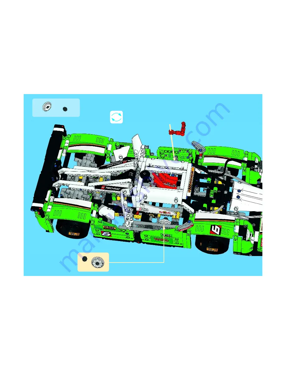 LEGO TECHNIC 42039 Building Instructions Download Page 243