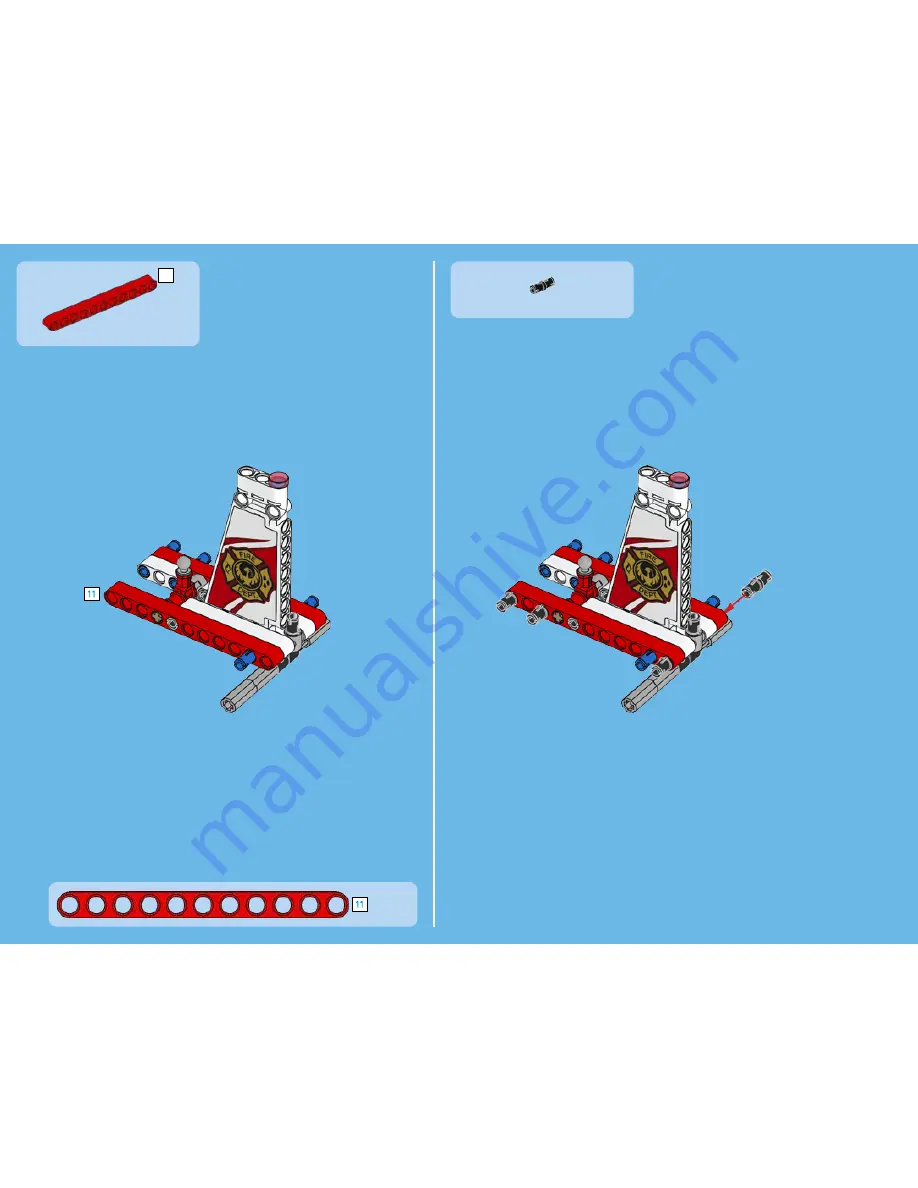 LEGO Technic 42040 Building Instructions Download Page 34