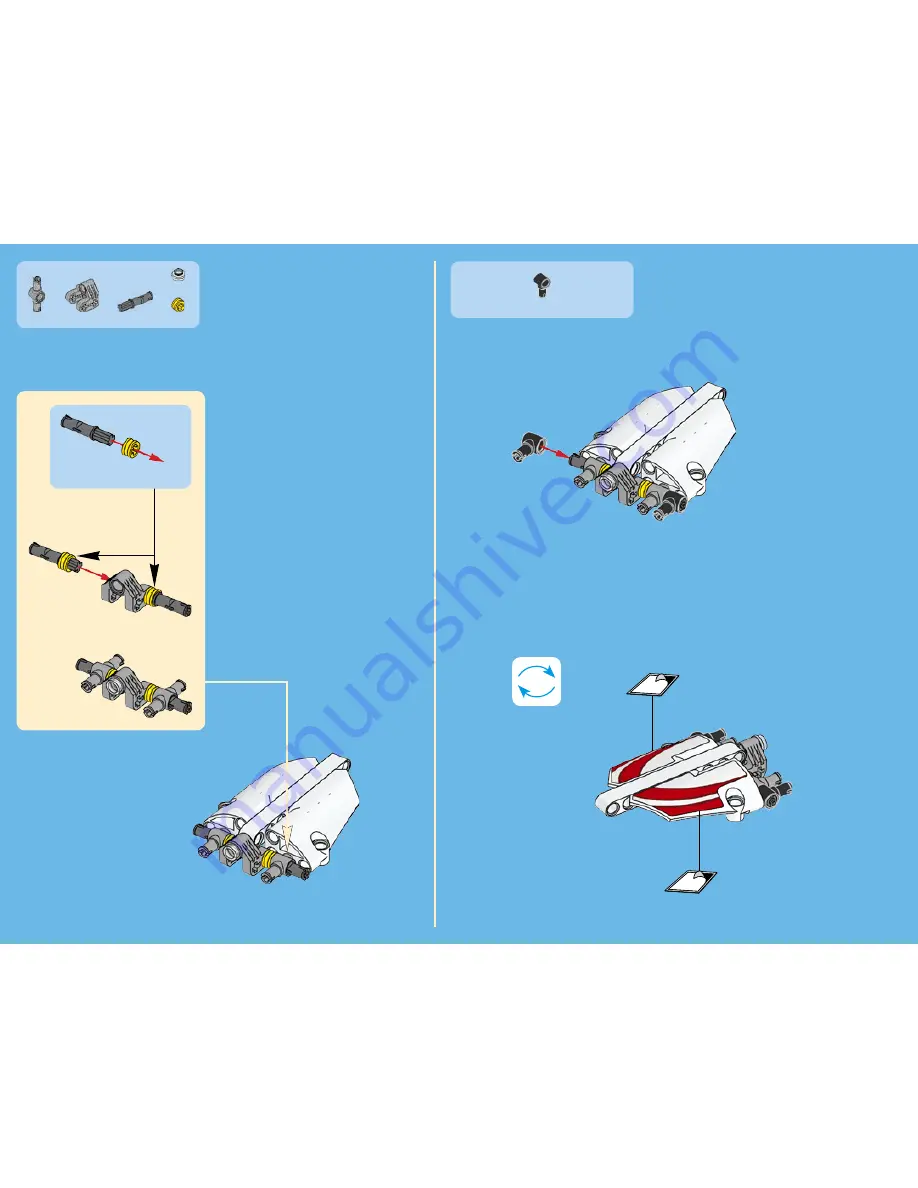 LEGO Technic 42040 Building Instructions Download Page 82