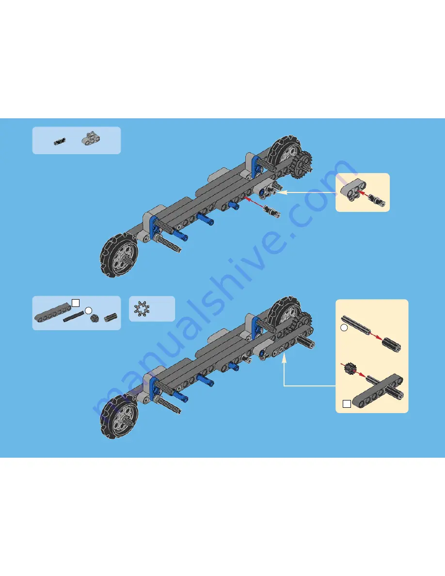 LEGO TECHNIC 42042 Скачать руководство пользователя страница 25