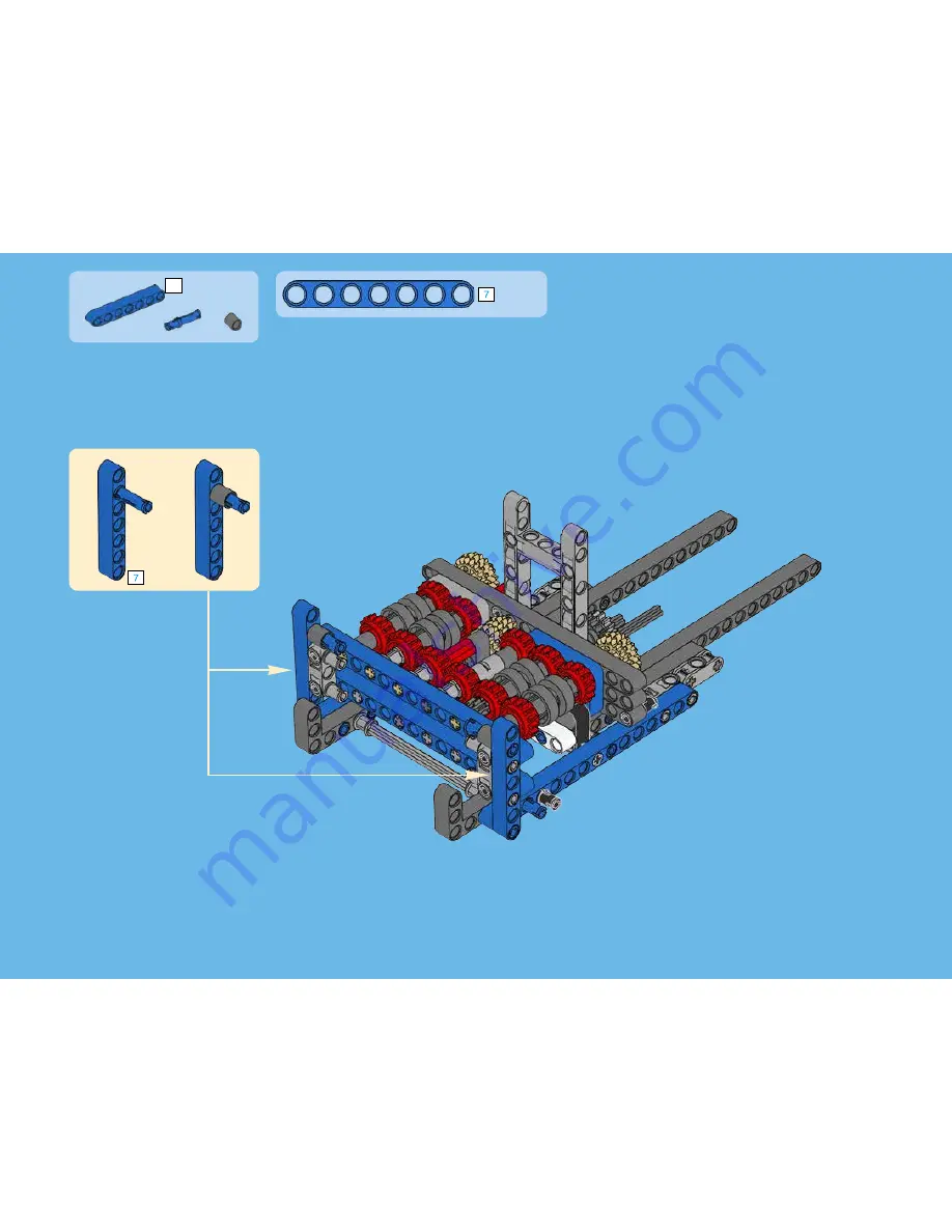 LEGO TECHNIC 42042 Скачать руководство пользователя страница 79