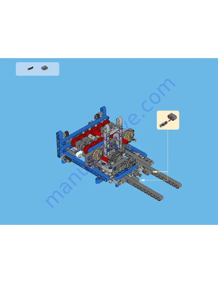 LEGO TECHNIC 42042 Assembly Download Page 89