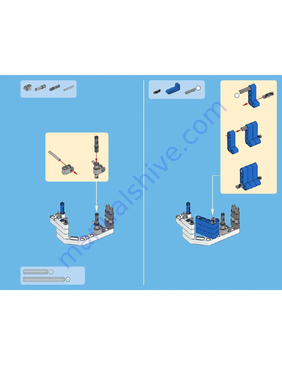 LEGO TECHNIC 42042 Assembly Download Page 155